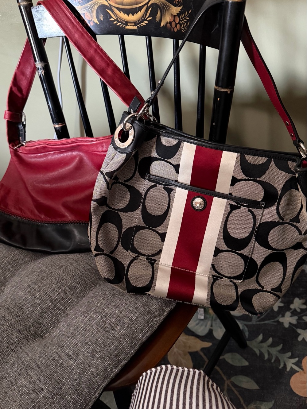 Two for the Price of One! Soft Leather Arcadia Shoulder Bag & Coach Bag
